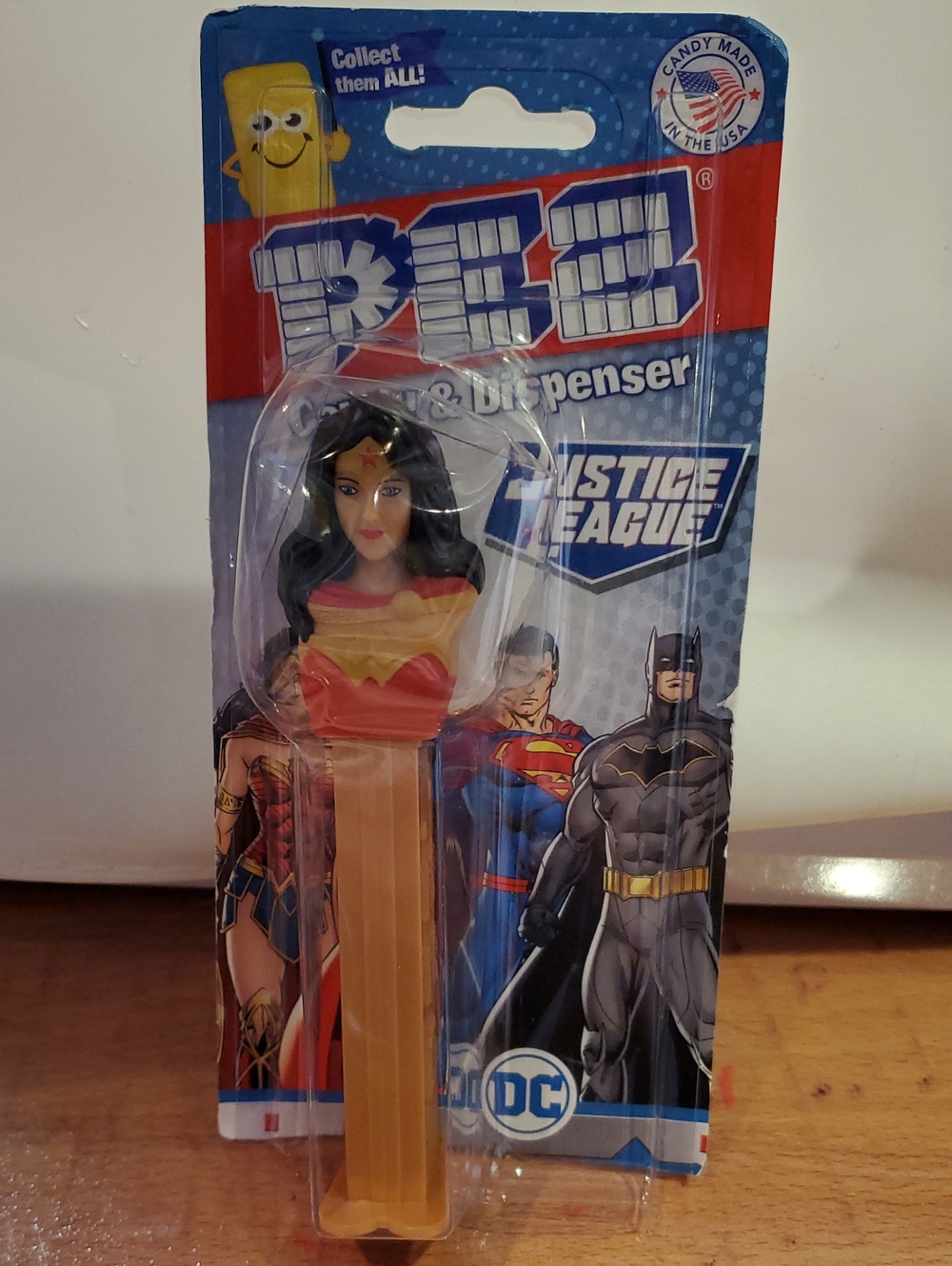 Justice League Wonder Woman Pez Dispenser